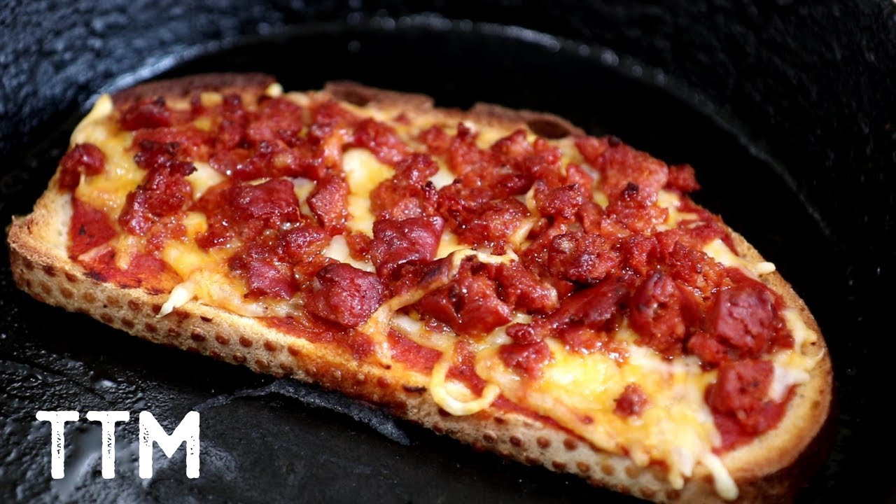 How to make Pizza Toast ~ Easy Cooking