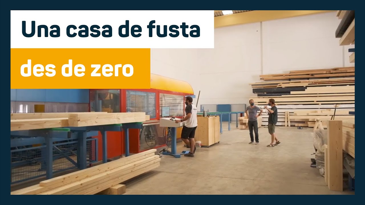 Una casa de fusta des de zero