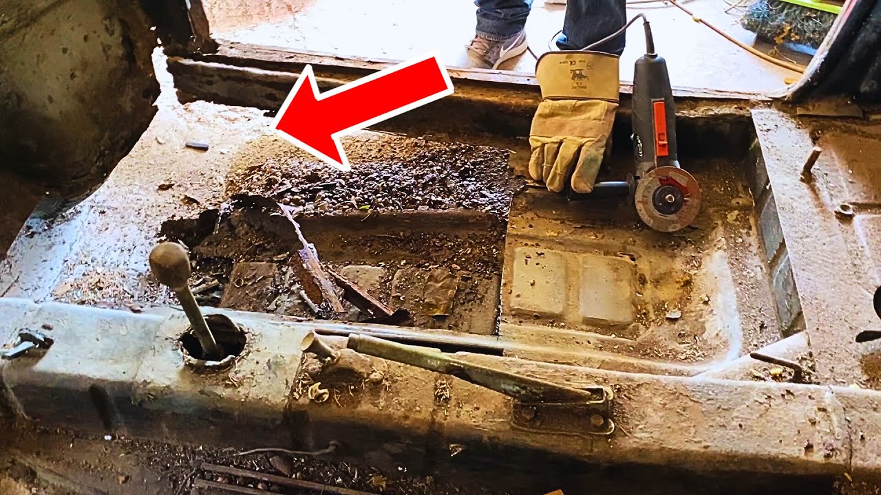 Reparo Suelo PODRIDO en Coche Antiguo│Siata Tarraco 750