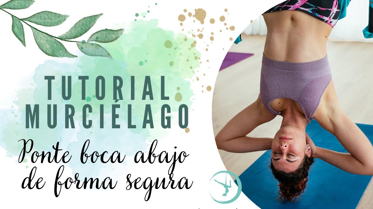 🦇 Tutorial: cómo hacer murciélago en tela y columpio yoga aéreo 🦇