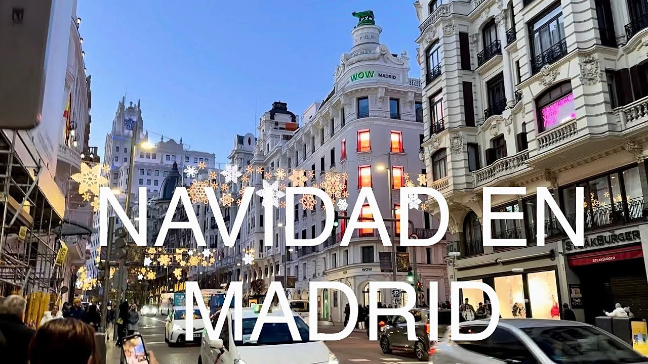 MAGICAS LUCES NAVIDEÑAS EN MADRID