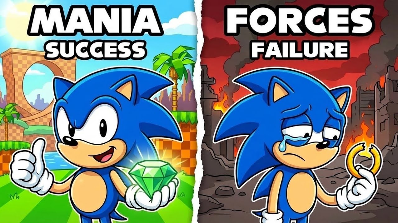 So This Is Why Sonic Mania Is Better Than Forces 