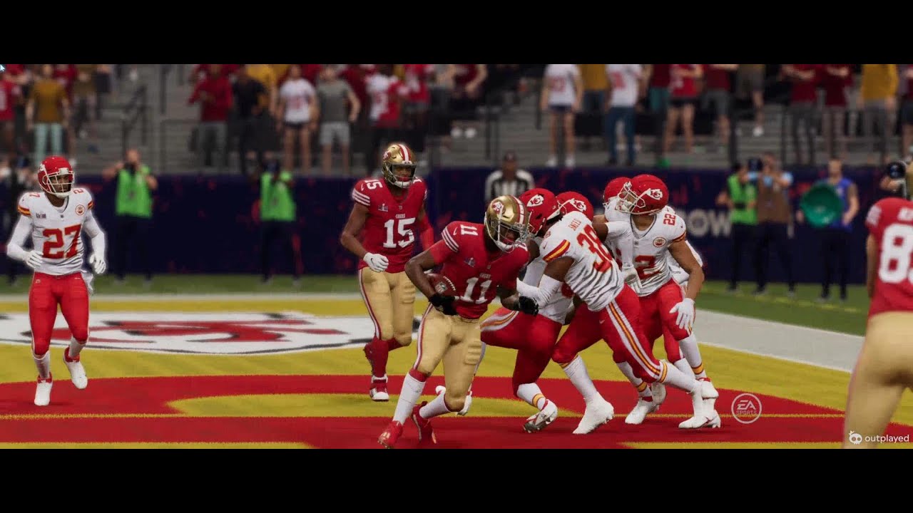 San Fransisco 49ers vs. Kansas City Chiefs NFL Super Bowl Game Highlights I Madden NFL 24