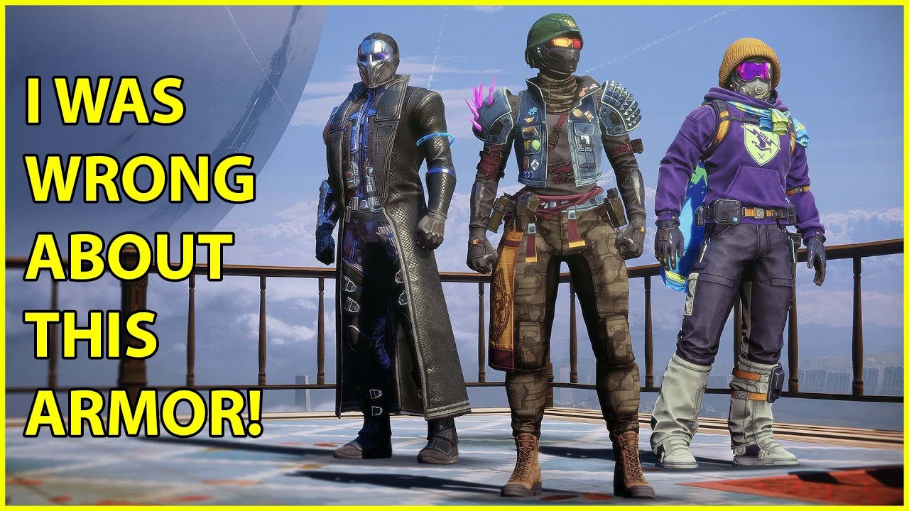 I WAS VERY WRONG ABOUT THIS ARMOR! First Impressions on the Bungie Streetwear Armor!