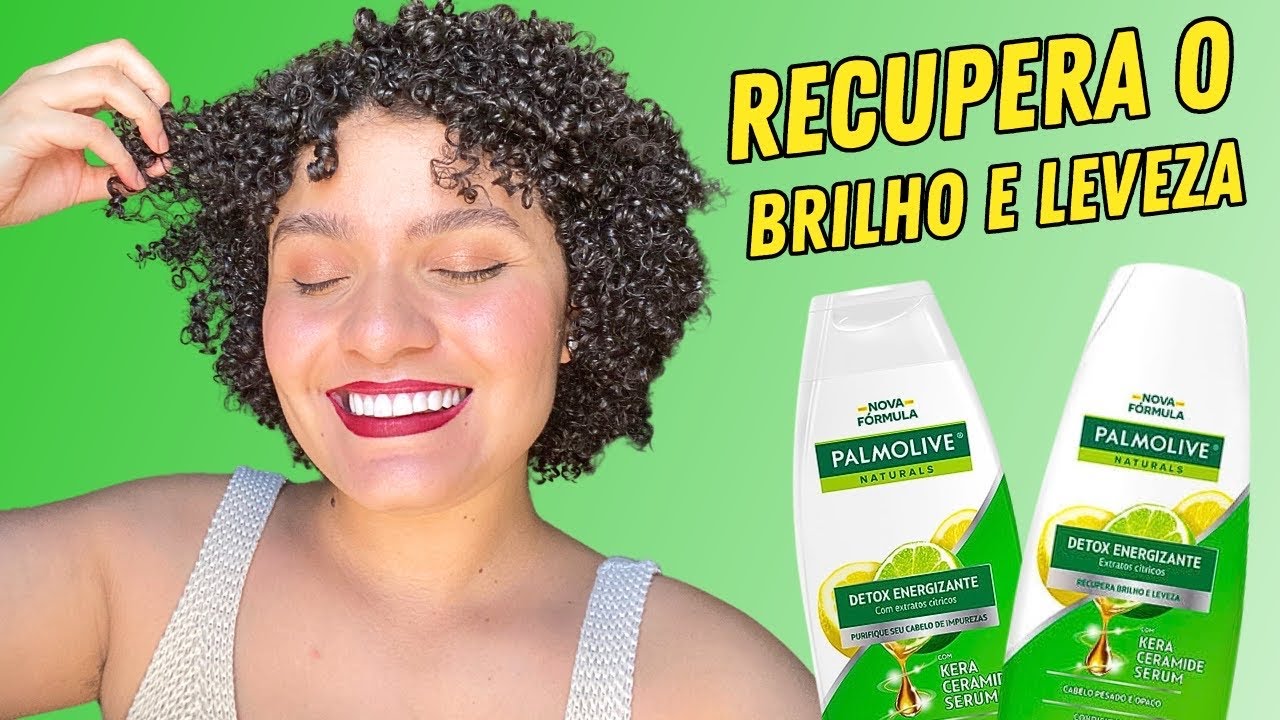 ROTINA CAPILAR COM SHAMPOO DETOX 