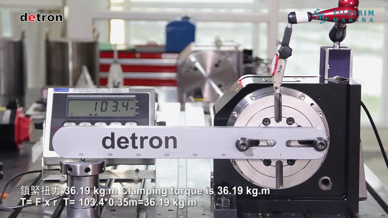 DETRON DİVİZÖR GXA-170S Fren Testi