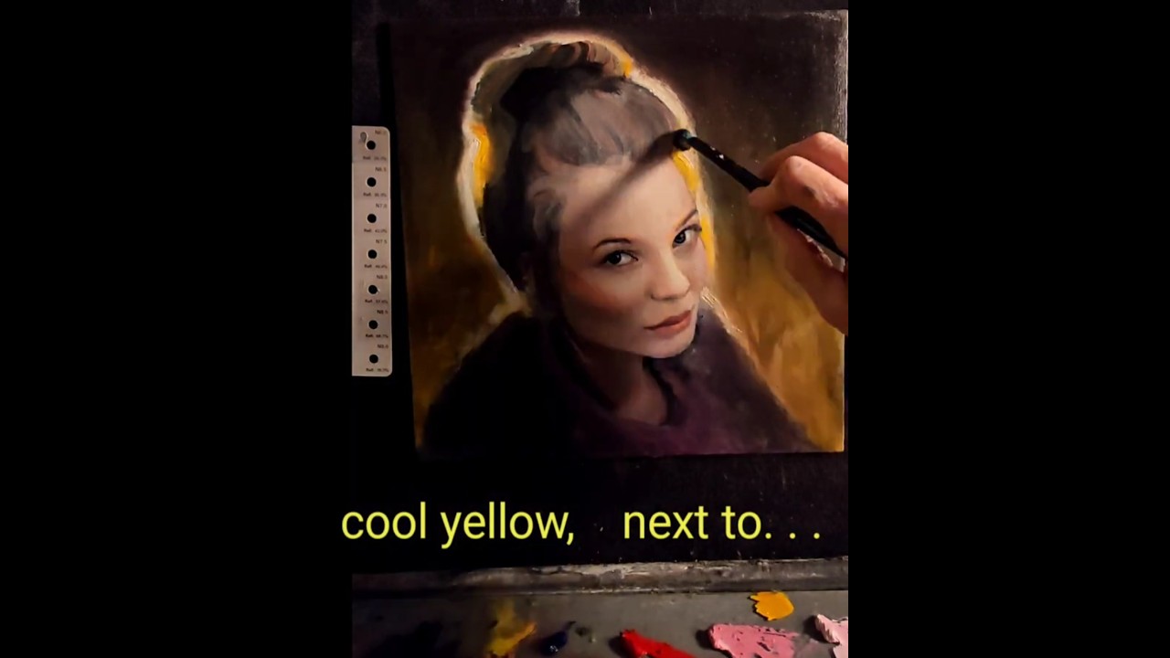 Glow it! #oilpainting