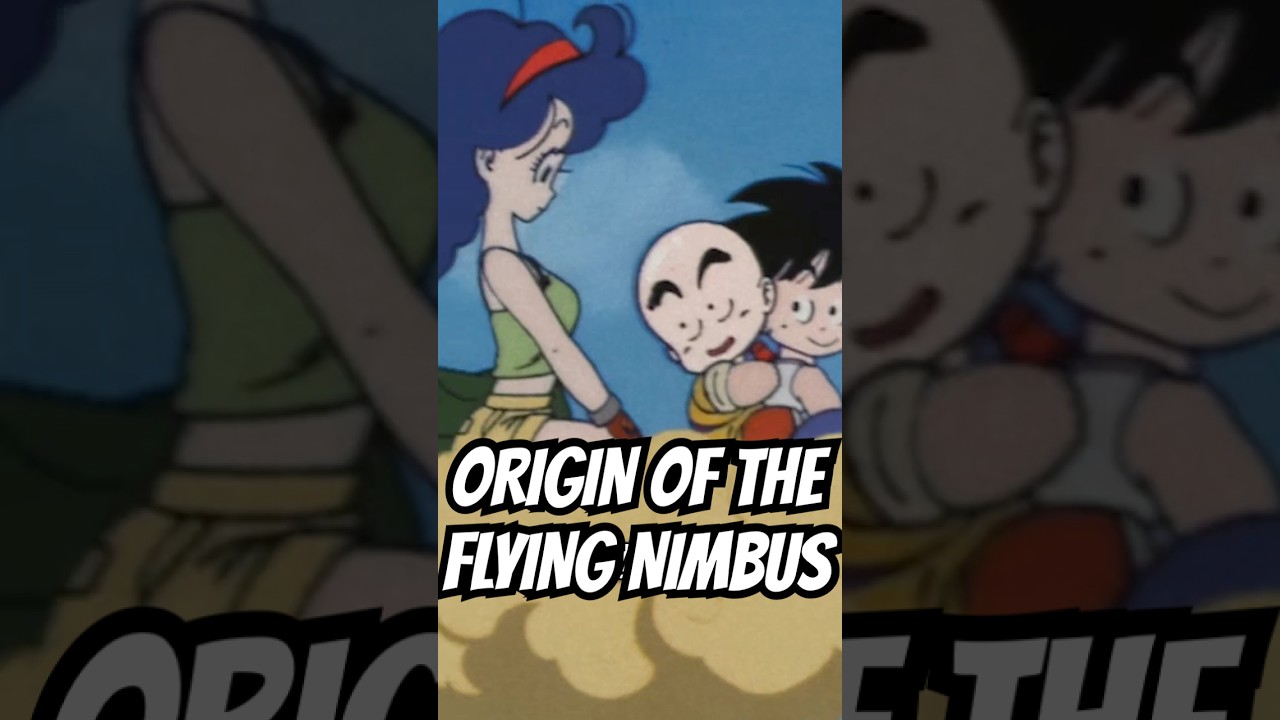 The ORIGIN Of the Flying Nimbus in Dragon Ball #dbz #goku #dragonball
