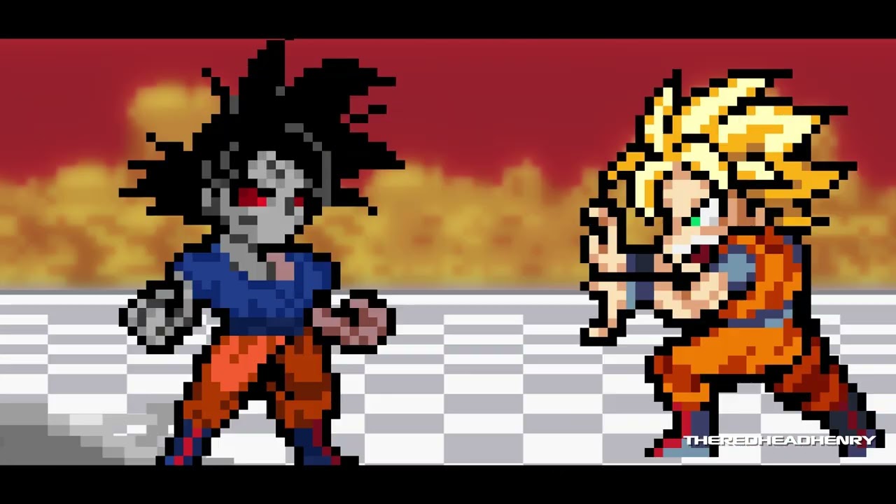 Evil Goku, Mecha Goku, and Goku STRIKE! | Goku Versus (2011)