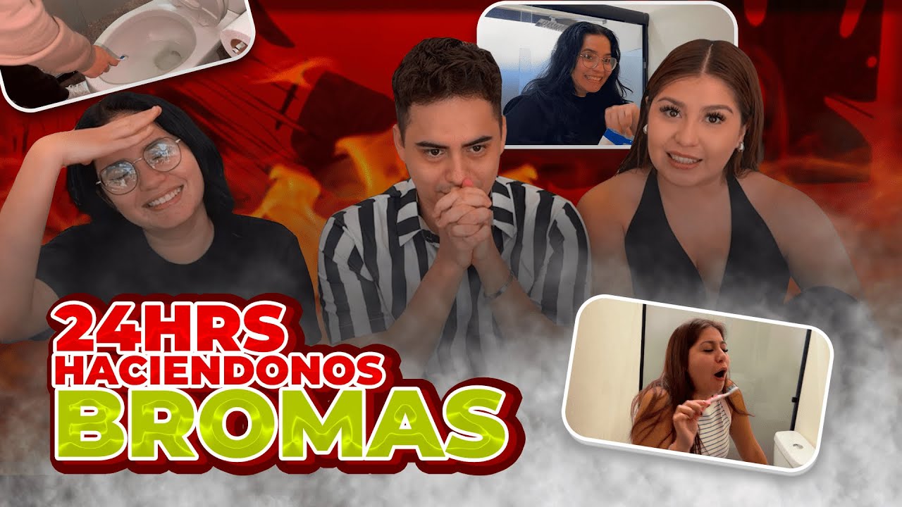 24 HORAS de BROMAS!!! 😱 *TERMINA MAL* #shorts