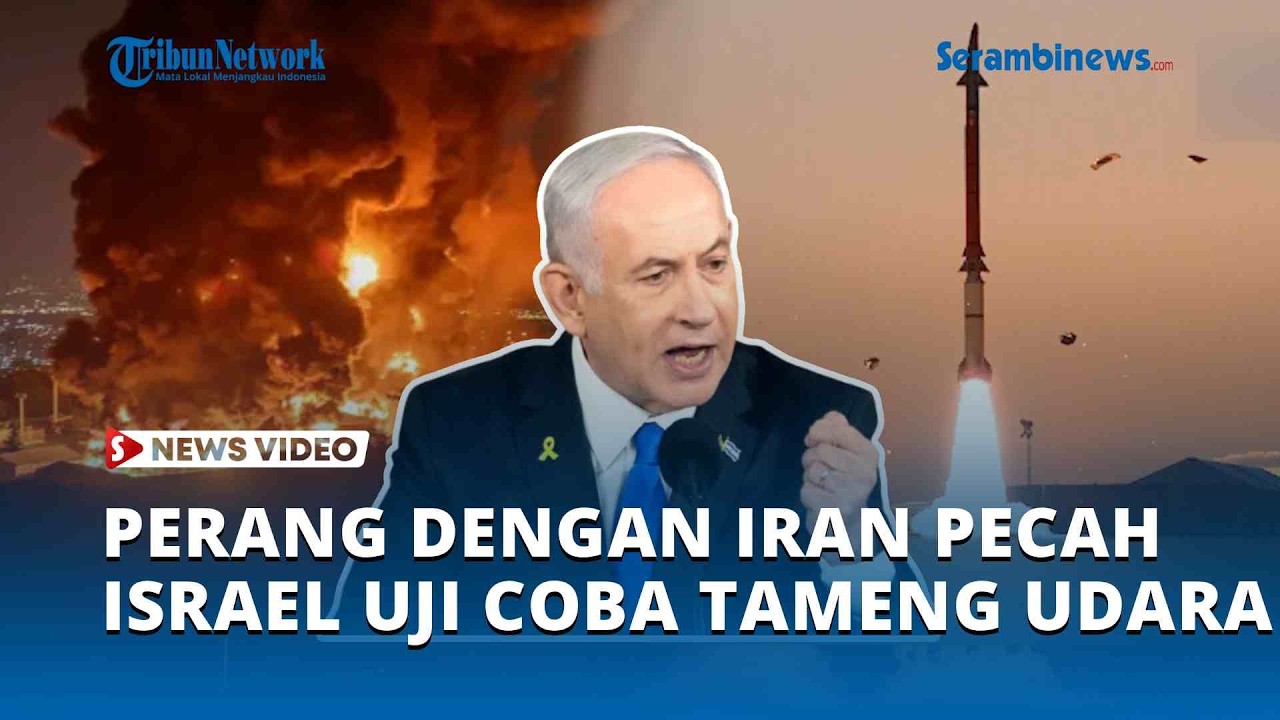 Perang dengan Iran Pecah hingga Hujan Rudal, Israel Uji Coba Tameng Udara