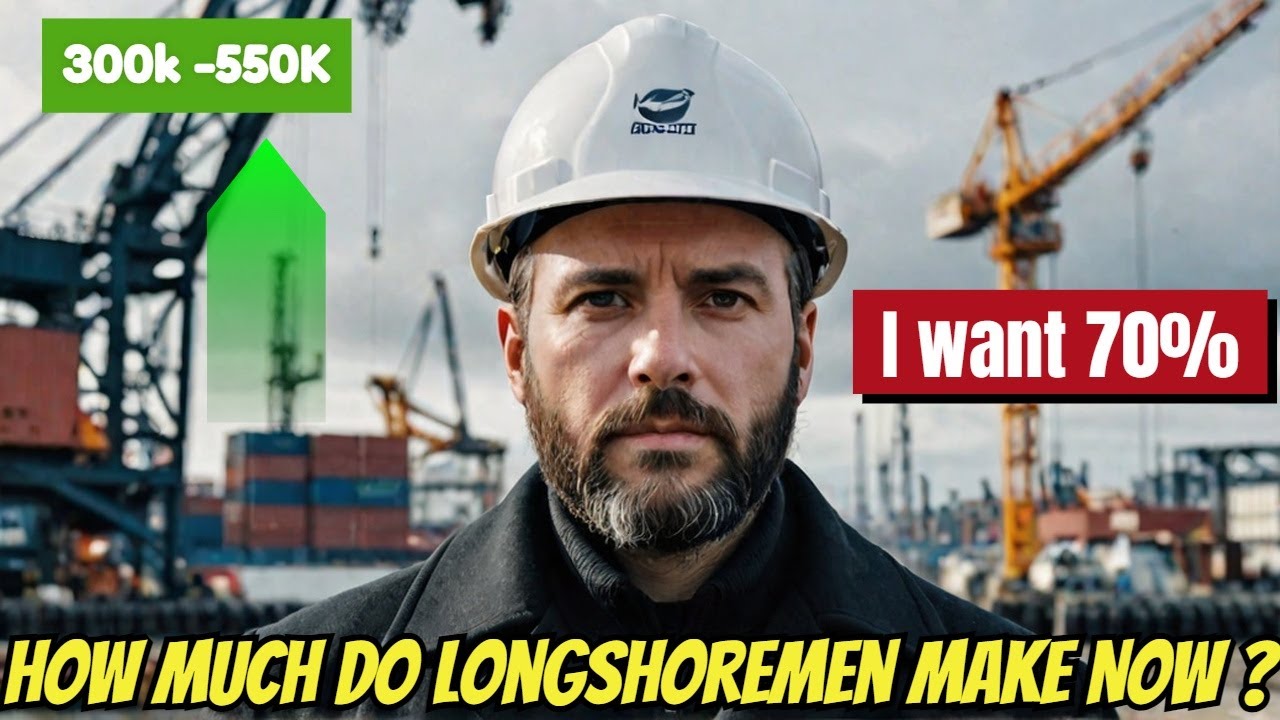 Port workers want MORE money?! Unbelievable salary demands!! (2024)