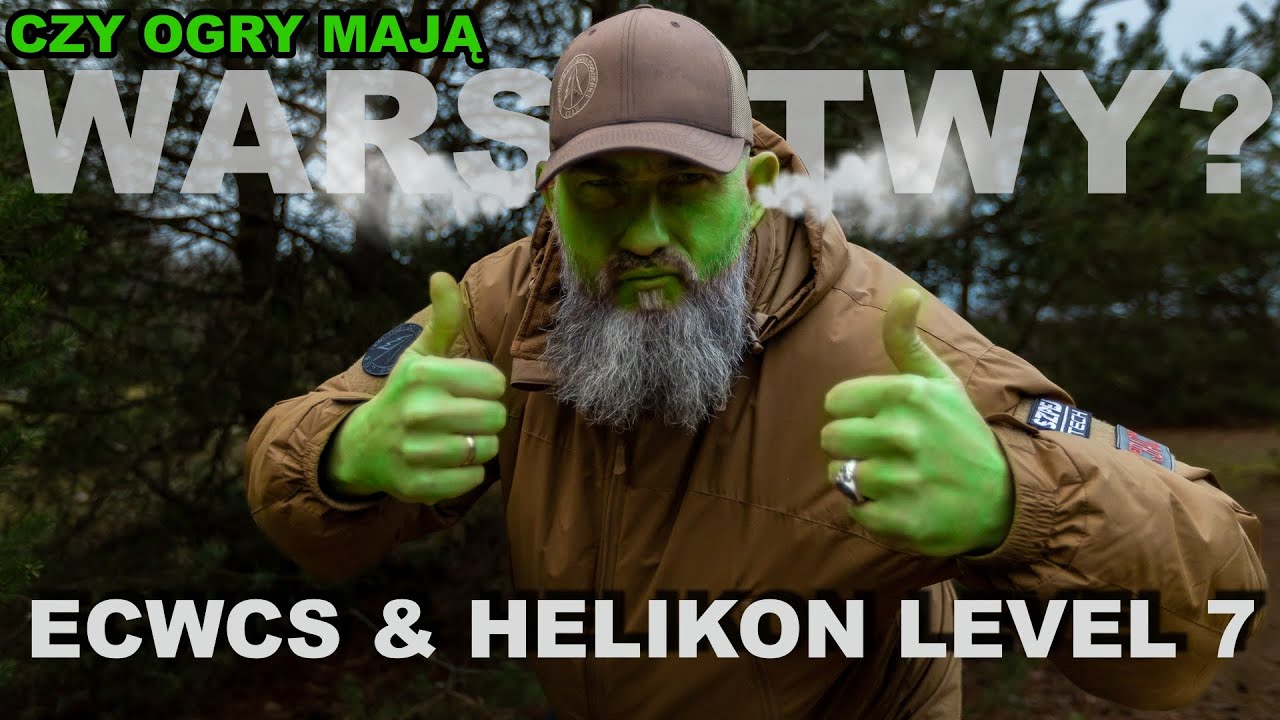 System warstw na zimę w terenie #ECWCS i kurtka #helikontex #level7