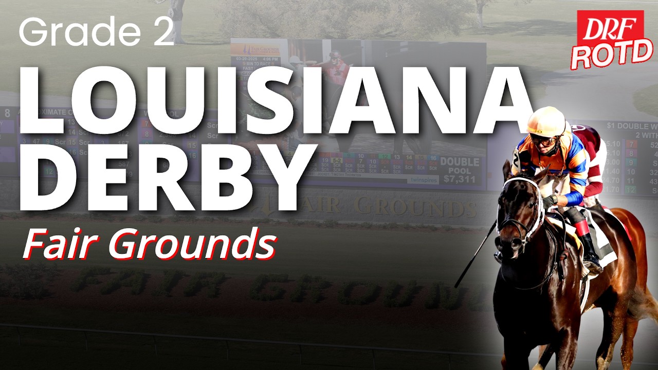 Анализ скачек G2 в Луизиане | DRF Saturday ROTD