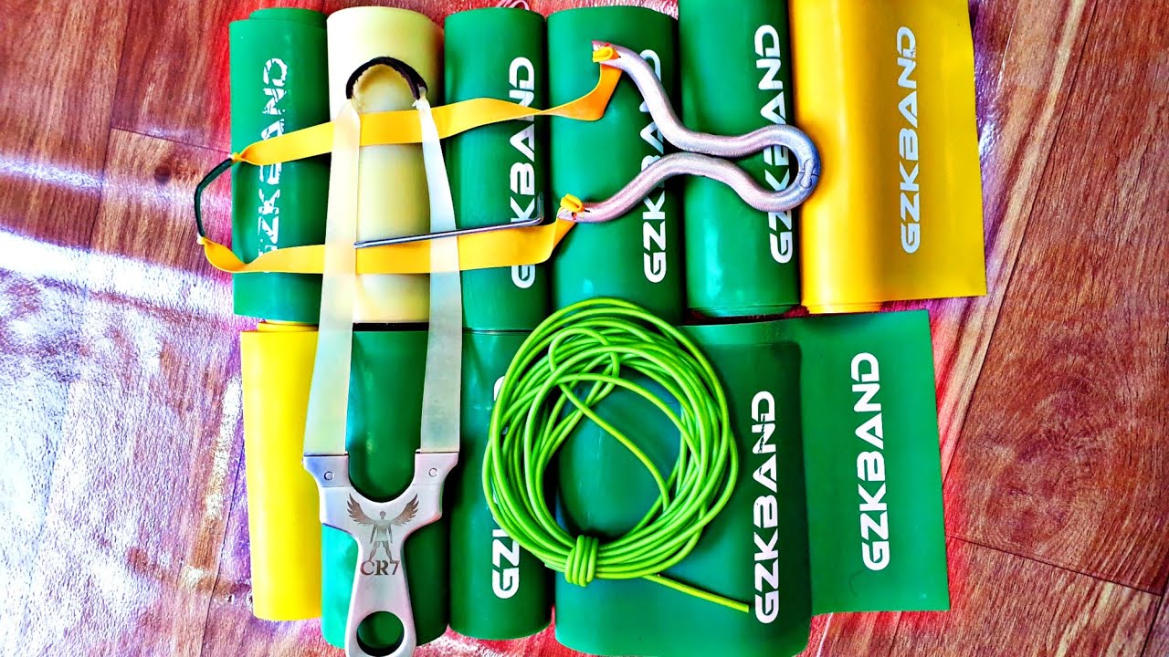 Unboxing GZK rubber and GZK slingshot