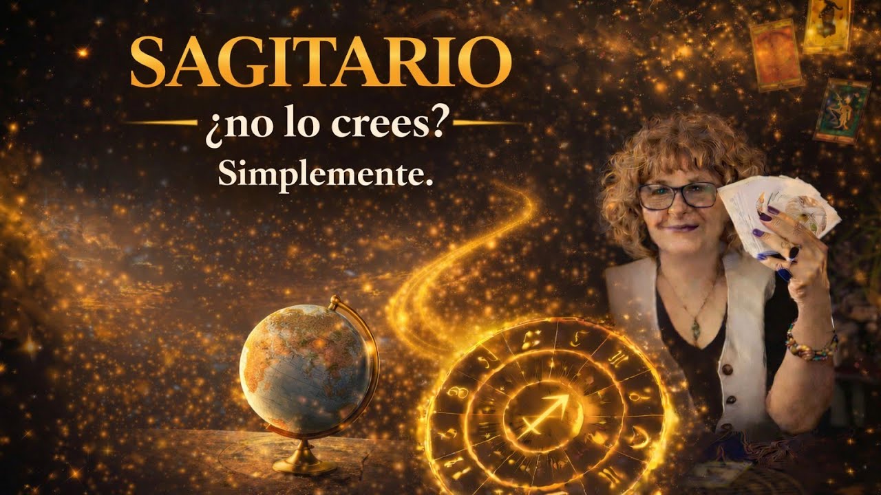 SAGITARIO ♐;, NO LO CREES?,TUS GUÍAS TE MUESTRAN EL CAMINO 🛤️