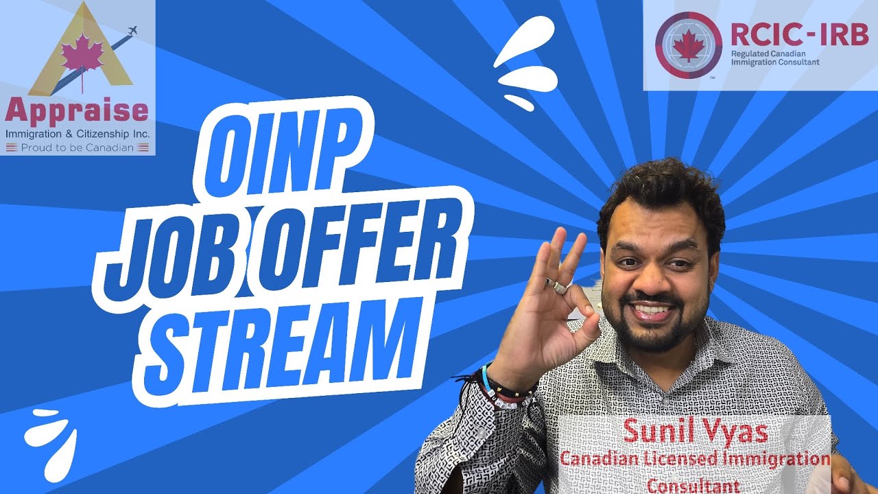 What is the requirement of OINP Employer Job Offer: Foreign Worker Stream #oinp #sunilvyas #easypr