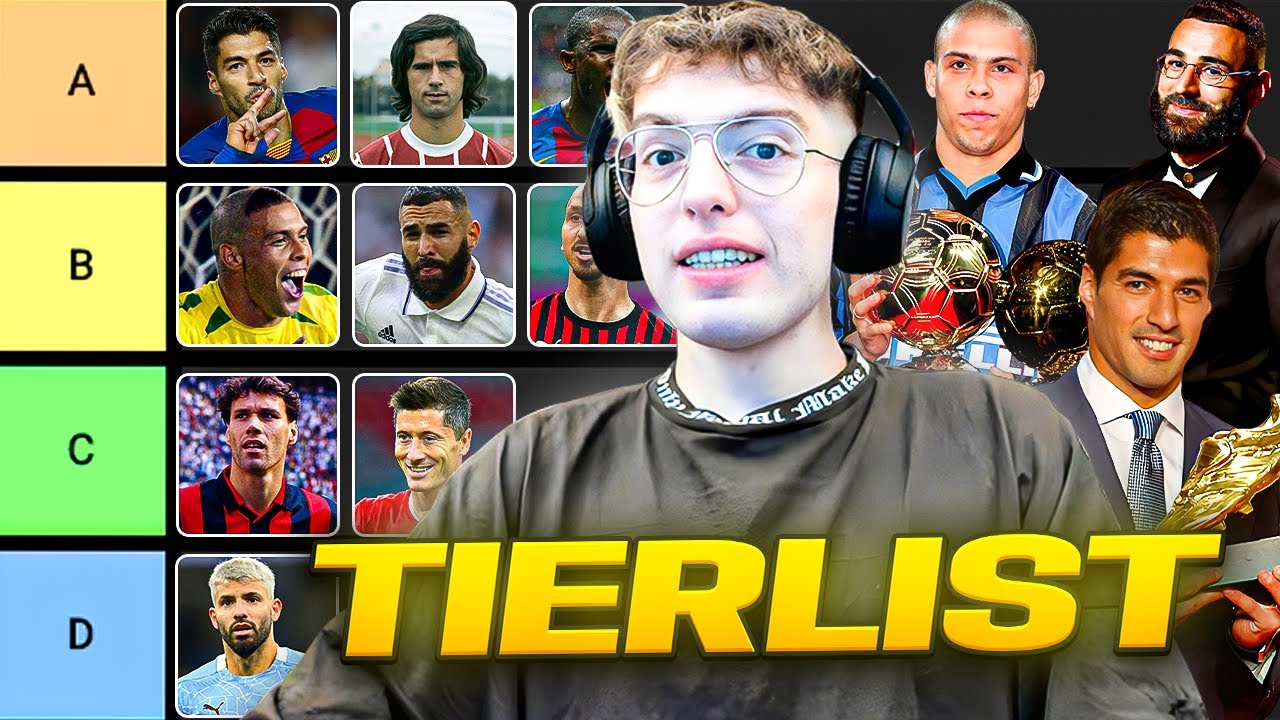 LOS MEJORES DELANTERO-CENTRO DE LA HISTORIA! TIERLIST
