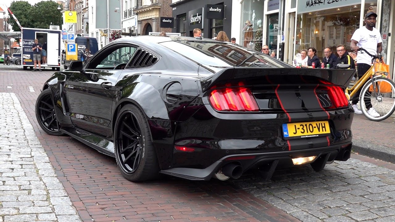 Alphamale Alpha ONE Widebody Ford Mustang GT - BRUTAL SOUNDS!