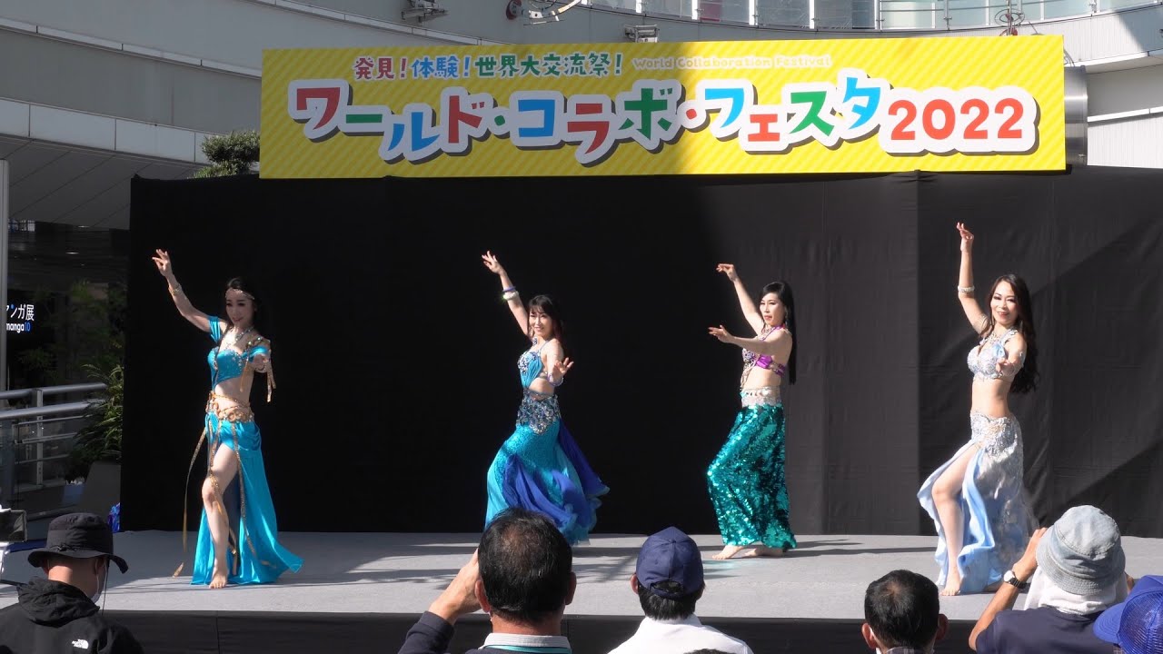 「4K」ワールド コラボ フェスタ2022 ベリーダンス エジプト友の会