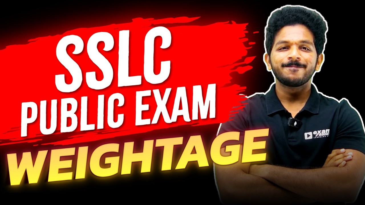 SSLC Public Exam Chapter wise Weightage | All Subjects Weightage | Exam Winner SSLC
