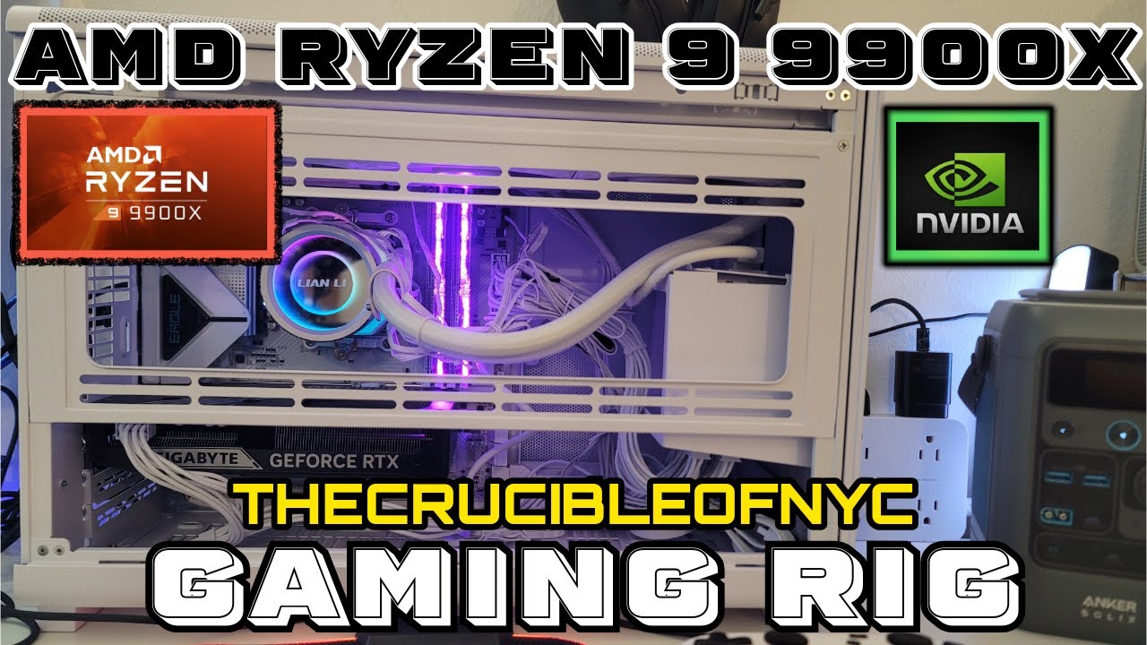 AMD RYZEN 9 9900X GAMING COMPUTER!