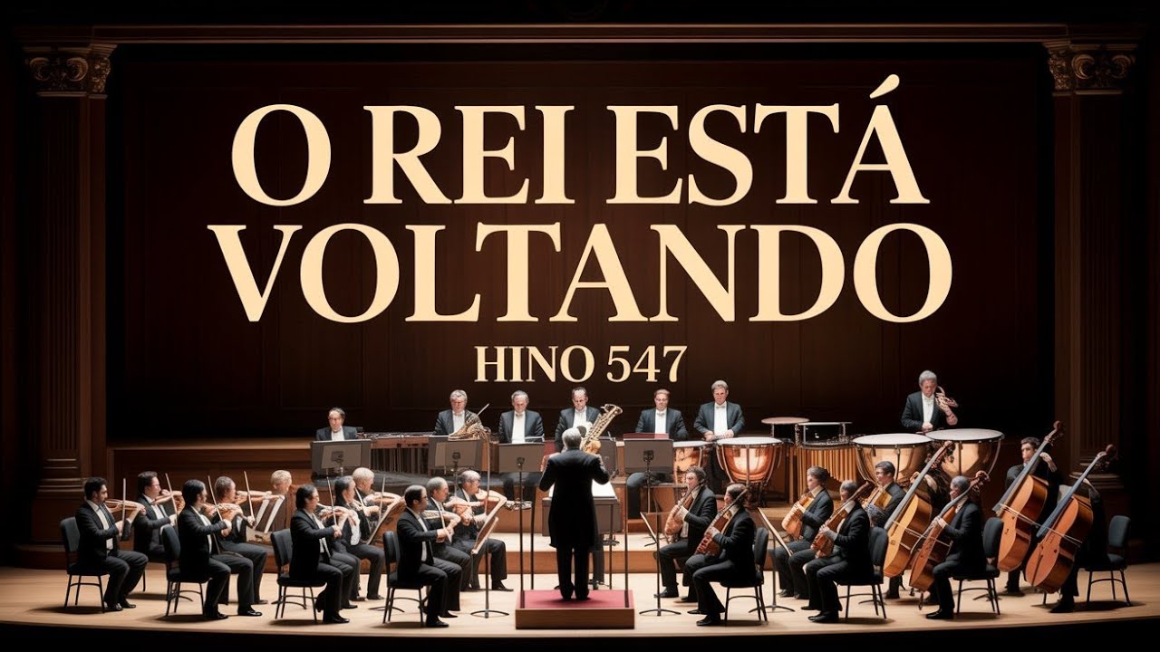 O REI ESTÁ VOLTANDO | HINO 547 (Orquestra Louvando ao Rei)