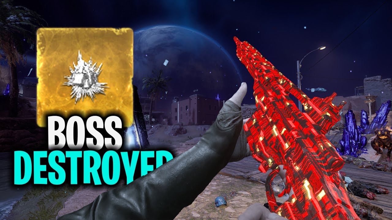 MW3 Zombies - THIS Gun INSTA KILLS BOSSES (#1 Gun )