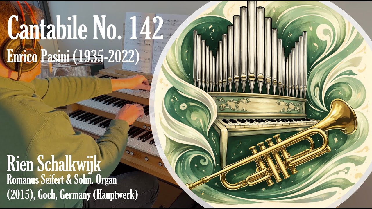A Regal Trumpet Voluntary for Organ – Enrico Pasini (Cantabile No. 142)