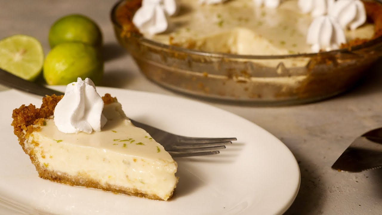 Eggless Key Lime Pie Recipe | Key Lime Pie Eggless | *Only 4 Ingredients*