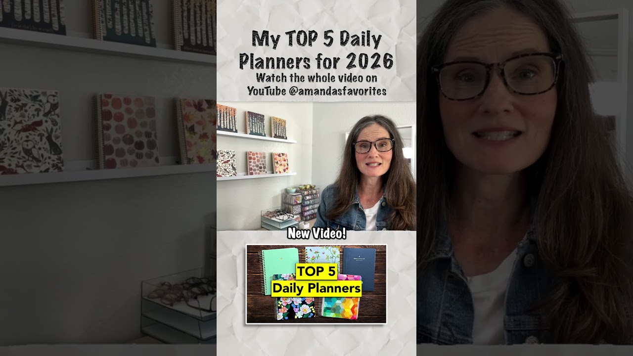 Мой ТОП-5 ежедневников на 2026 год!