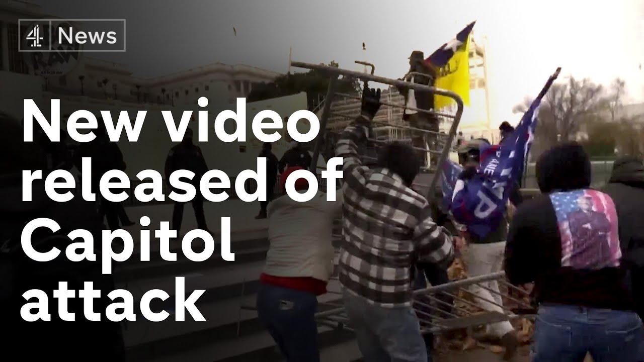 Trump impeachment: Democrats release incredible footage of Capitol attack