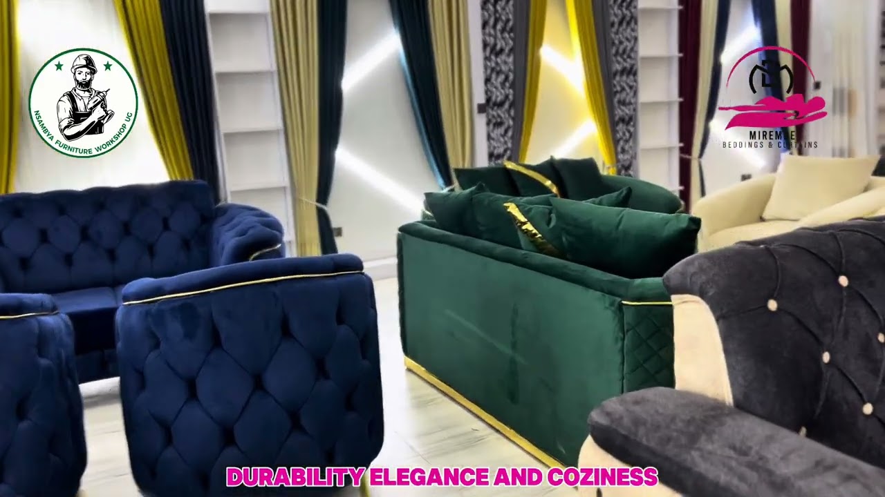 NEW SHOW ROOM NSAMBYA FURNITURE WORKSHOP MIREMBE BEDDINGS&CURTAINS