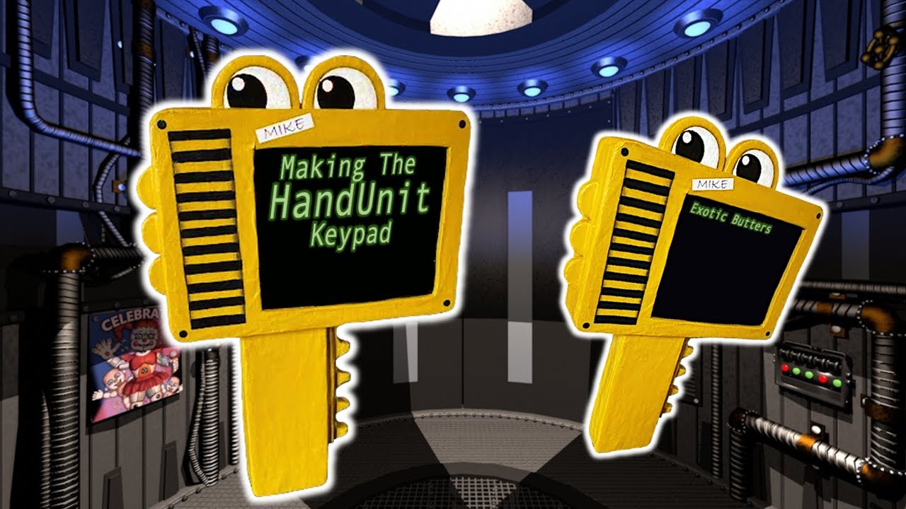 WORKING HANDUNIT PROP!!! | HandUnit Keypad | FNAF Sister Location