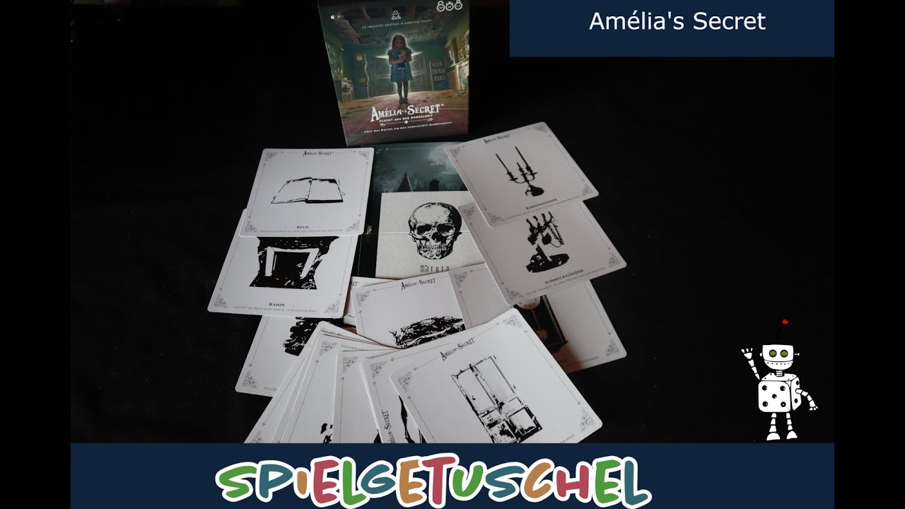 Spielgetuschel Shorty#10 - Brettspiel - Amelia's Secret: Flucht aus der Dunkelheit