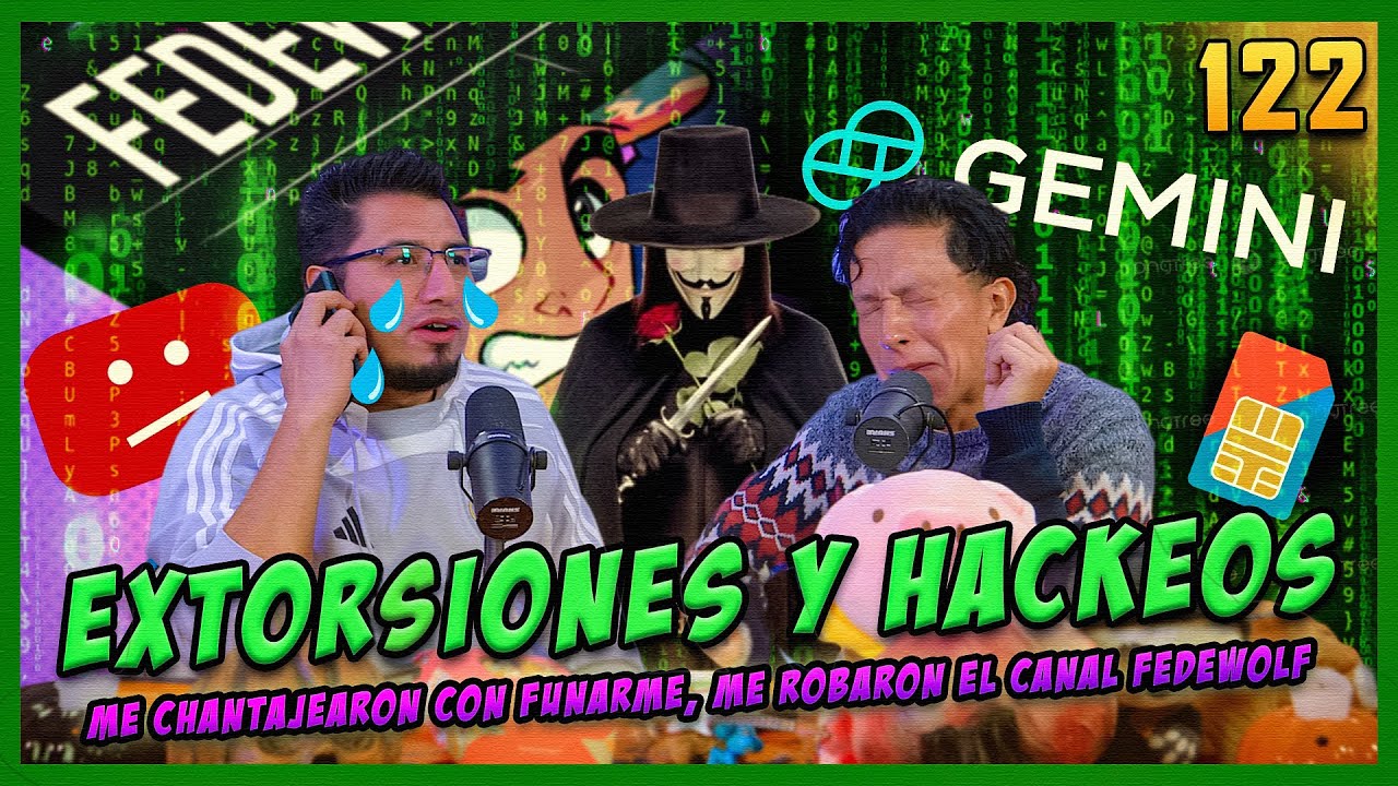 LA PENSI&Oacute;N #122 | EXTORS10NES Y HACKEOS - Me quer&iacute;an chantajear, me robaron mi canal fedewolf