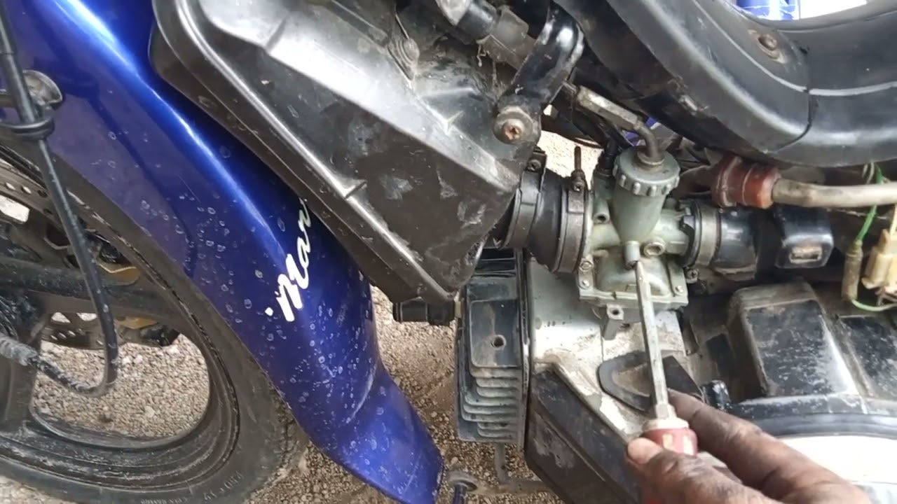 cara setting karburator motor