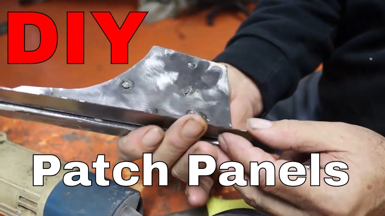 Patch Panels Made EASY! How to Make Sheet Metal Patch Panels for Cars