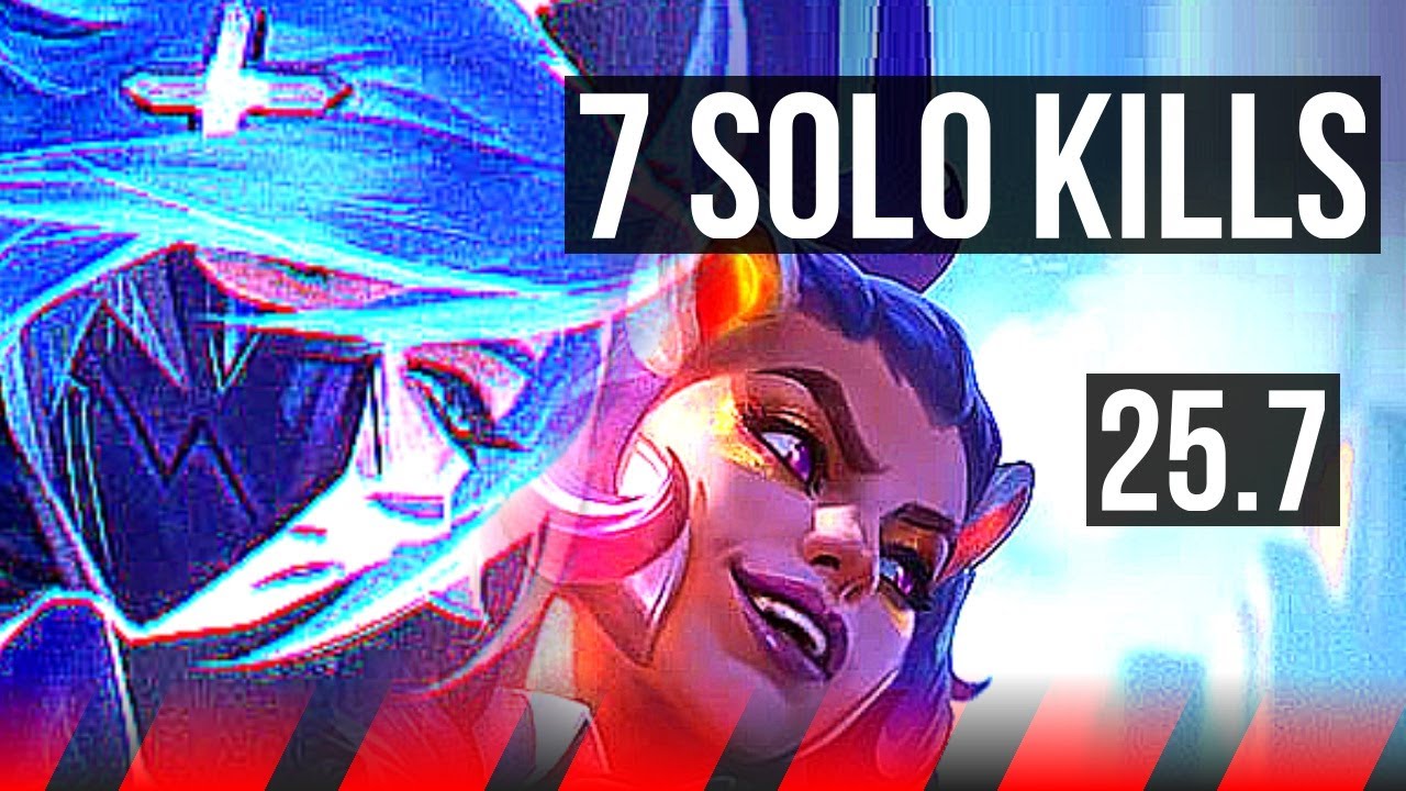 AKALI vs ILLAOI (TOP) | 64k DMG, 7 solo kills, Legendary, 500+ games | EUW Master | 25.7