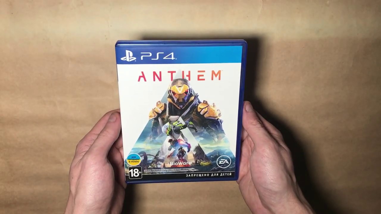 Anthem диск для PS4 CUSA05359