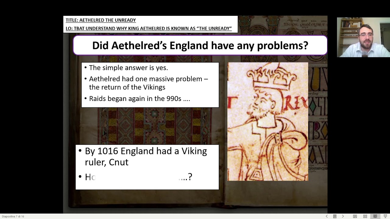 Y7  - Aethelred the Unready