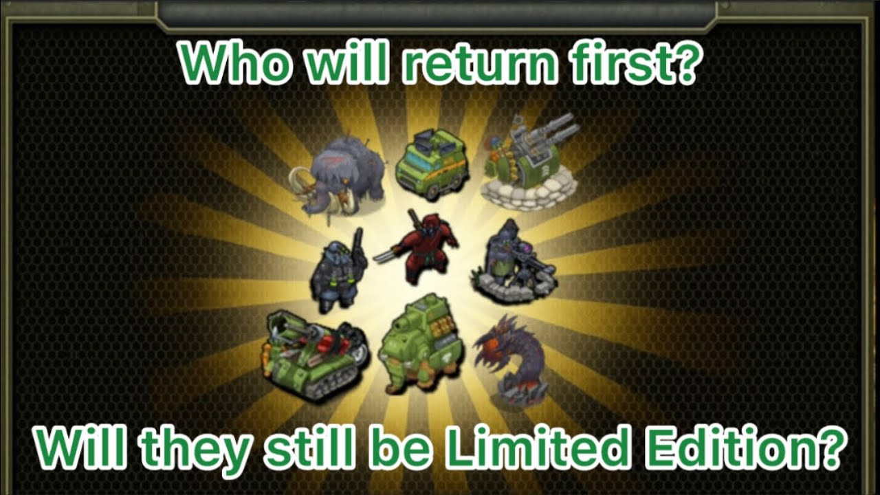 When will Promotional Units return and will they still be Limited Edition?
