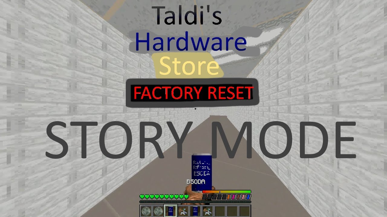 Taldi's Hardware Store - Factory Reset [Story Mode]