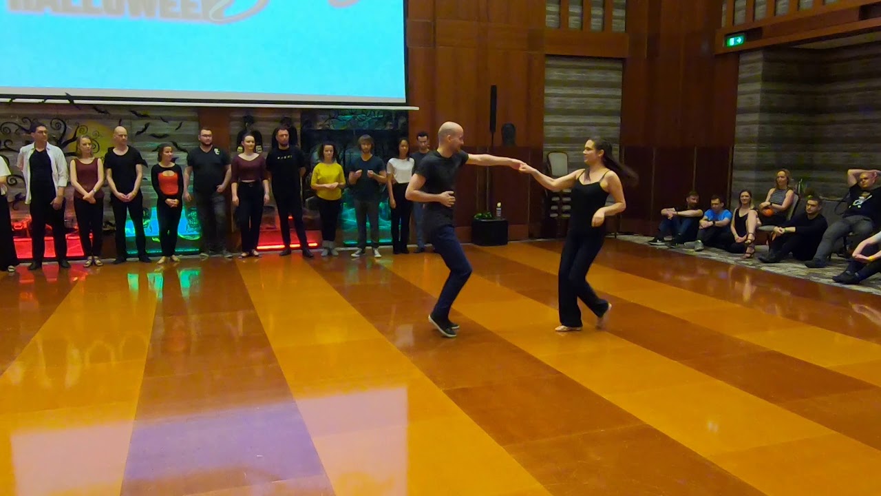 Christian Kaller & Kalina Kwiatkowska - 1st place Advanced Jack&Jill - Warsaw Halloween Swing 2019