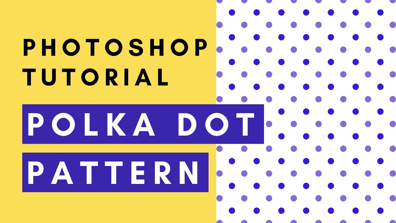 Polka Dot Pattern - Photoshop Tutorial