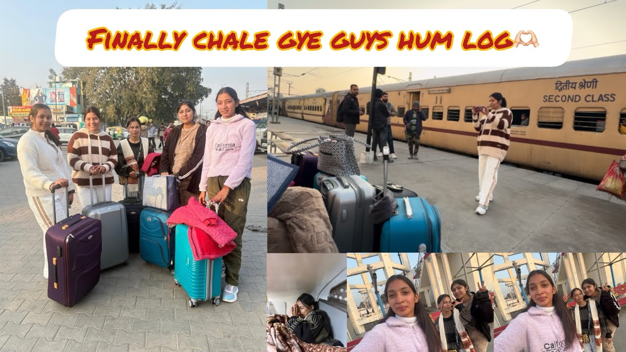 Finally hum log chale gye😍|| konsi jagha chale gye👀