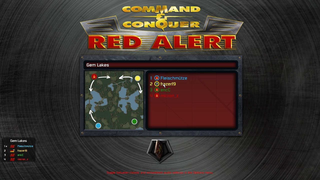 [008-FFA] Gem Lakes - 4-Player AFTERMATH War