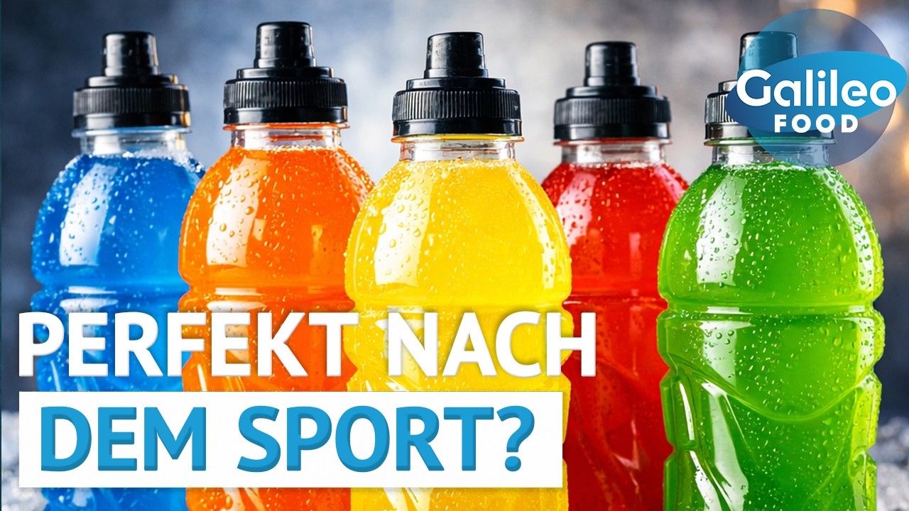 Zuckerwasser oder Wundermittel? Die Wahrheit &uuml;ber Iso-Drinks | Galileo Food