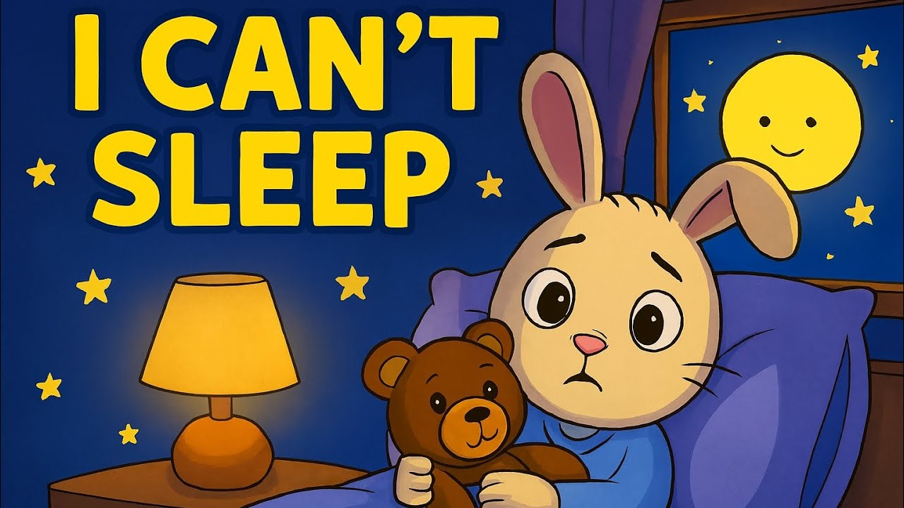 I Can't Sleep | Bedtime Nursery Rhyme for Kids | TinyTaal