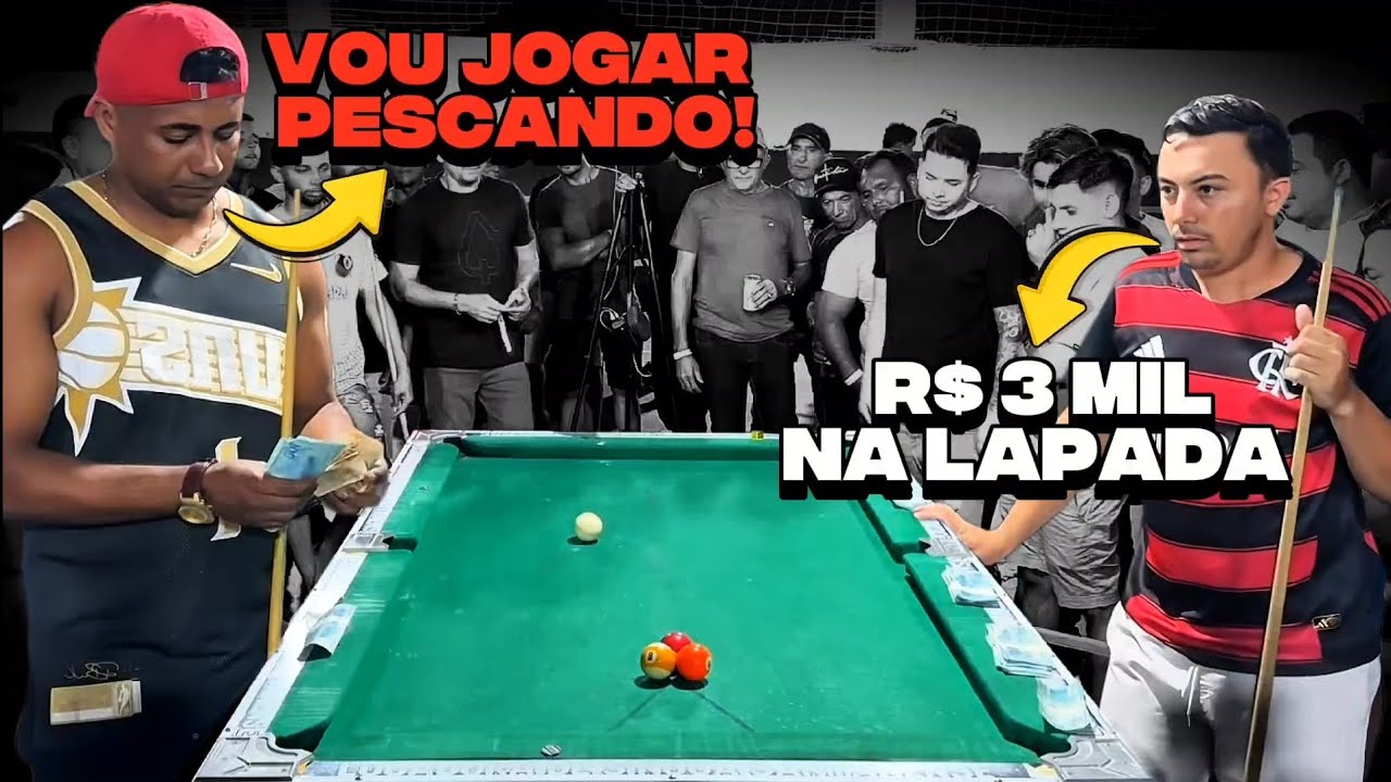 R$ 3MIL NA LAPADA😨🔥 - O MAYCON DE TEIXEIRA JOGOU PESCANDO CONTRA ESSE POPULAR.